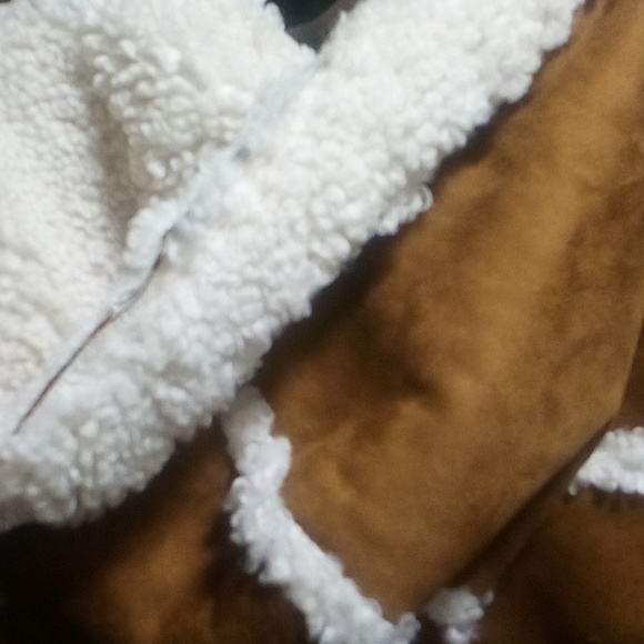 NWT Free People We The Free Vegan Exchange Shearling Jacket - Picture 15 of 15